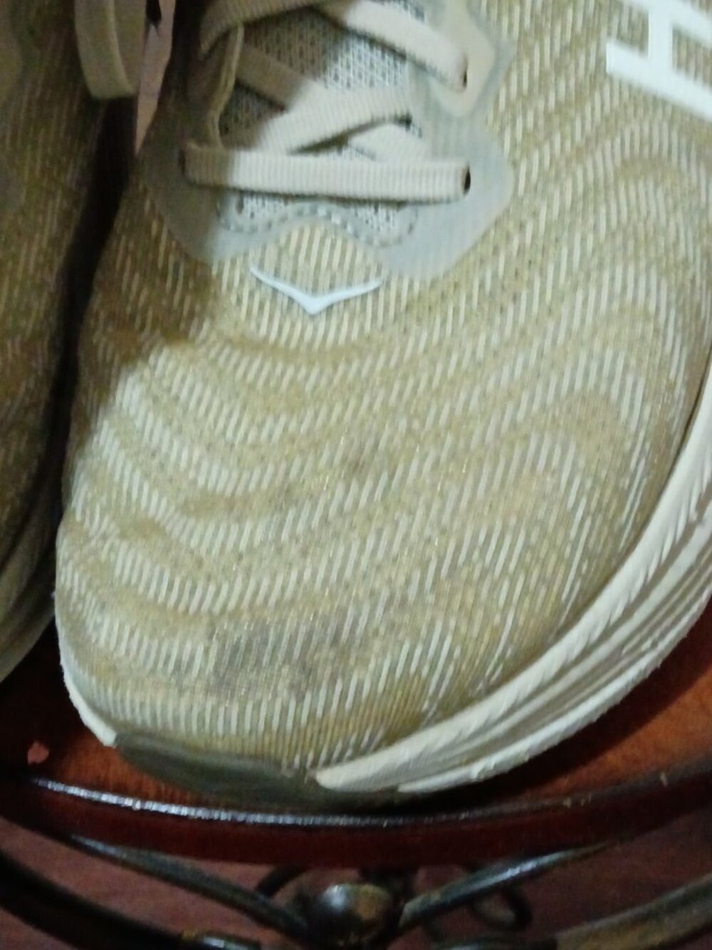 Hoka One Gaviota 5 Athletic Running Shoe Barley Oat Milk Green Men's Size 11 D - Picture 4 of 14